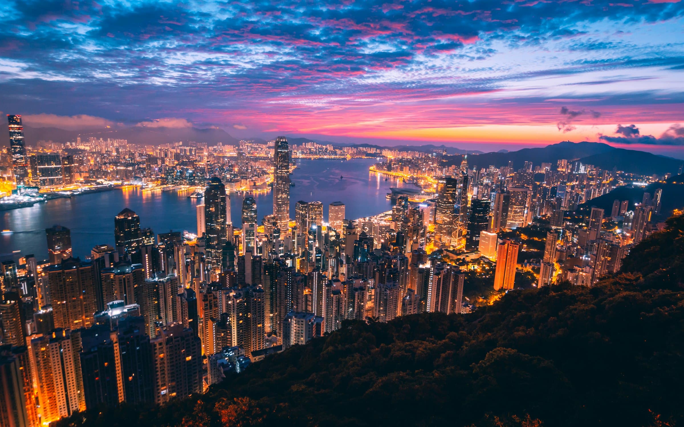 Shanghai skyline representing Vesta's China-based procurement presence